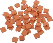 HAWILLOSCH Miniature Bricks Ornament 100pcs Mini Fake Bricks DIY Mini Blocks for Landscape Model Building