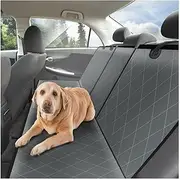 Dog Seat Cover Dog Car Seat Cover Mesh Pet Harness Hammock Safety Protector Car Rear Seat Cushion Dog Car Seat(4)