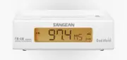 Sangean FM / AM Digital Tuning Bedside Clock Radio - Brand New RCR5