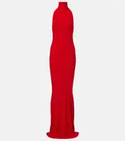 [Norma Kamali] Norma Kamali Halterneck gown AU 14 red