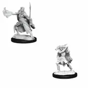 Wizkids Unpainted Miniatures - Nolzur's - Winter Eladrin and Spring Eladrin