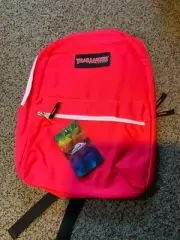 New Trailmaker Classic 17” Backpack w/Adjustable Padded Shoulder Straps. Orange