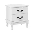 NEW Artiss KUBI Bedside Tables 2 Drawers French