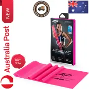 MediBand Resistance/Pilates Band with Exercise Poster, Pink, Ultra Light | AU