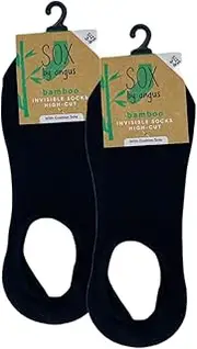 [Sox by Angus] Bamboo Cushion Foot Invisible Socks - High Cut