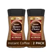 NESCAFÉ Taster's Choice Instant Coffee Light Medium Roast, House Blend, 2 Jar...