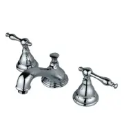 Kingston Brass KS556.NL 1.2 GPM Widespread Bathroom Faucet - Chrome