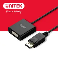 在飛比找PChome24h購物優惠-UNITEK DisplayPort to DVI轉接器