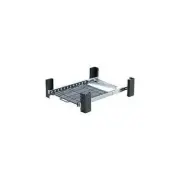 Rack Solutions 1U Dry Sliding Computer Shelf with Cable Management Arm