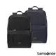 Samsonite新秀麗 筆電後背包/電腦包/雙肩包15.6吋ZALIA 3.0女用商務環保(黑/深藍)