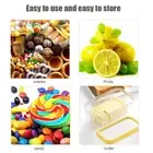 2 in 1 Butter Box Slicer Butter Box Saver Keeper Case Container Storage with Lid