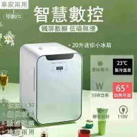 在飛比找Yahoo!奇摩拍賣優惠-限時 冰箱 110v冰箱 家車兩用 小冰箱 20L 家用小冰