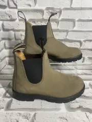 Blundstone Womens 1941 Chelsea Fashion Boots Stone Nubuck Size 6.5