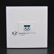 Wall Socket Plate Single LC Fiber Adapter Duplex Coupler Multi-mode Faceplate