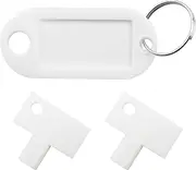 [VIDABTE] Sprinkler Controller Door Key, Replacement Key fits for Orbit and Hydro-Rain Sprinkler Timer Lock, Sprinkler Controller Timer Key,Sprinkler Timer Lock Key (2 pcs)