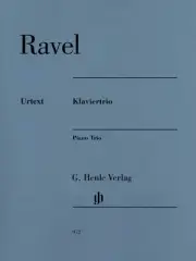 Maurice Ravel Piano Trio Classical Sheet Music Revised Henle Urtext Book