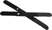 [CORHAD] Buckleless Belt Elastic Belt Ladies Stretchy Waist Belt No Buckle Belt Women Belt for Dress Women Belts for Jeans Belts Without Buckles Women No Show Belt Black Nylon