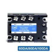 Solid State Relay DA Three Phase SSR 3-32V DC Control 24-480V AC 3 Phase 60A100A