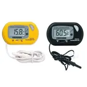 Digital Led Aquarium Thermometer ( With Battery ) TC-3 For Fish Shrimp Snail Tank Aquarium
