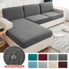 Sofa Seat Cushion Cover Jacquard Elastic Sofa Cover for Living Room Protector