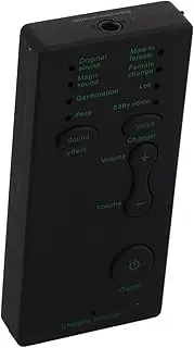 LOORGVEL Portable Voice Changer Sound Card Voice Disguiser for Phone -Friendly Sound Alteration Device for Live Streaming Recording Realistic Audio Effects