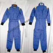 Blue Go Kart Driving Suit, Birel, Briggs, Margay, Haase