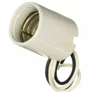 Leviton 8756-J Incandescent Lampholder, Mogul Base, with Leads, 1500 W-600V