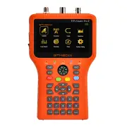 GTMEDIA V8 Finder Pro2 TV Signal Finder Meter DVB-S/S2/S2X/T/T2/C Signal Receiver 4.3-inch LCD Dispaly H.265 Auto Calcul