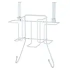 Home Basics Laundry Room Metal Over Door Hanging Ironing Board Holder Organizer