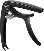 Guitar Capo, Capo, Capo for acoustic guitar 6 string, Acoustic guitar capo, Capo for electric guitar, Capo for guitar, Kapo, Classical guitar capo, Electric guitar capo, Guitar capos(Black)