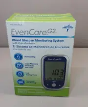 Medline EvenCare G2 Blood Glucose Monitoring System with Voice Guidance MPH 1540