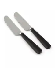 Thirstystone 2-pc. Hammered Black Metal Spreader Set. 7" Each #617