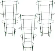 Tomato Cages for Garden,3 Pieces Garden Tomato Cages,Plant Support Flower Stands for Vines, Fruits, Flowers, Climbing Plants, Pots