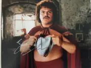 Jack Black Signed Nacho Libre 8x10 Photo With COA