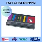 BREVILLE Espresso Coffee Machine Cleaning Tablets + Organic Descaler Cino Cleano