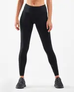 Ignition Mid-Rise Compression Tights, 2XU, L, Black/Nero, Female