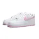 【滿額現折300】NIKE 休閒鞋 AIR FORCE 1 07 白 粉紅勾 經典款 皮革 男 FJ4146-101