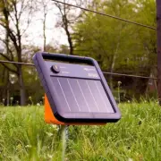 GALLAGHER S100 SOLAR ENERGISER 1.0J 10km Portable 7w Panel Portable Fencer
