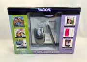 PHOTO EDITOR WACOM GRAPHIRE3 CTE-430/BO-A 4X5 GRAPHICS PAD W/ MOUSE & PEN - NEW