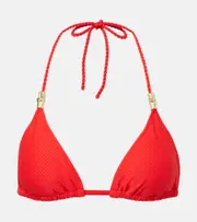 [Heidi Klein] Heidi Klein Halterneck bikini top AU 12 red