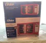 Oster Red Digital French Oven With Convention