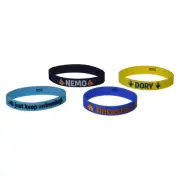 4 - Finding Dory Rubber Bracelets Party Supplies Favors