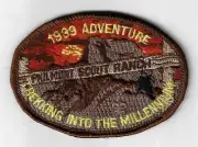 1939 Adventure Philmont Scout Ranch Trekking Into The Millenium BRN Bdr. [PH-260