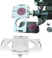 Omabeta 1PCS Hamburger Press Patty Maker with 2 Holes, Non Stick Burger Press Mold Tool for Home Kitchen Restaurants, 35x20x10cm