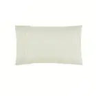 Soft Cream Polyester Cotton Standard Pillowcase Set of 2 Cozy Bedding Essentials