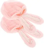 [LIFKOME] Cute Plush Bunny Ears Arm Sleeves for Boys and Girls Soft Arm Covers Animal Print Stain Resistant Suitable for Indoor/outdoor