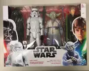Star Wars Disney Throne Room Duel Vader Yoda Luke Stormtrooper Action Figures Lg