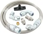 Aeroflow Universal Turbo Oil Feed Line -6AN Line Kit Npt/Bsp 1 Metre - AF30-1012