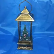 Christmas Lantern Snow Globe Nutcrackers, With Music And Lights