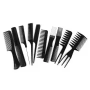 Professional Hair Styling Barber Combs For Multipurpose Pack Of 10